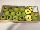Apfel 1/2 u.Ganz 3,5cm GRÜN 3,5cm