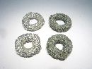 Beerenring mit Zucker SILBERGRAU 6cm