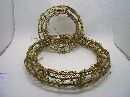 KRANZ Z.FUELLEN S/2 *45+35 CM GOLD S/2 35+45cm gold