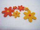 Blüte zum Streuen GELB-ORANGE 8x3cm/8x5cm/8x8cm