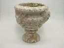 Pokal weiss-antik 31 cm
