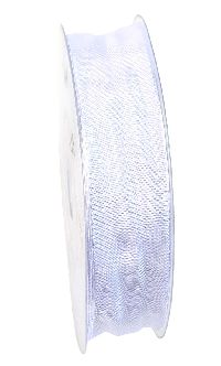 Drahtkantenband WEISS 1 25mm