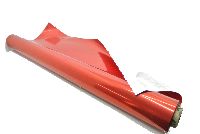 Folie metallise ROT-silber 70cm/50m