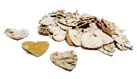 Birkenherz NATUR 4cm  80St.