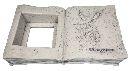Buch mit Pflanzzone sandstone NATUR 25212 41x23x8,5cm