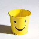 Topf Smile GELB 200 8x7cm 33470