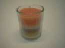 W.lichtglas S/3 ORANGE-GELB- d5h6 cm