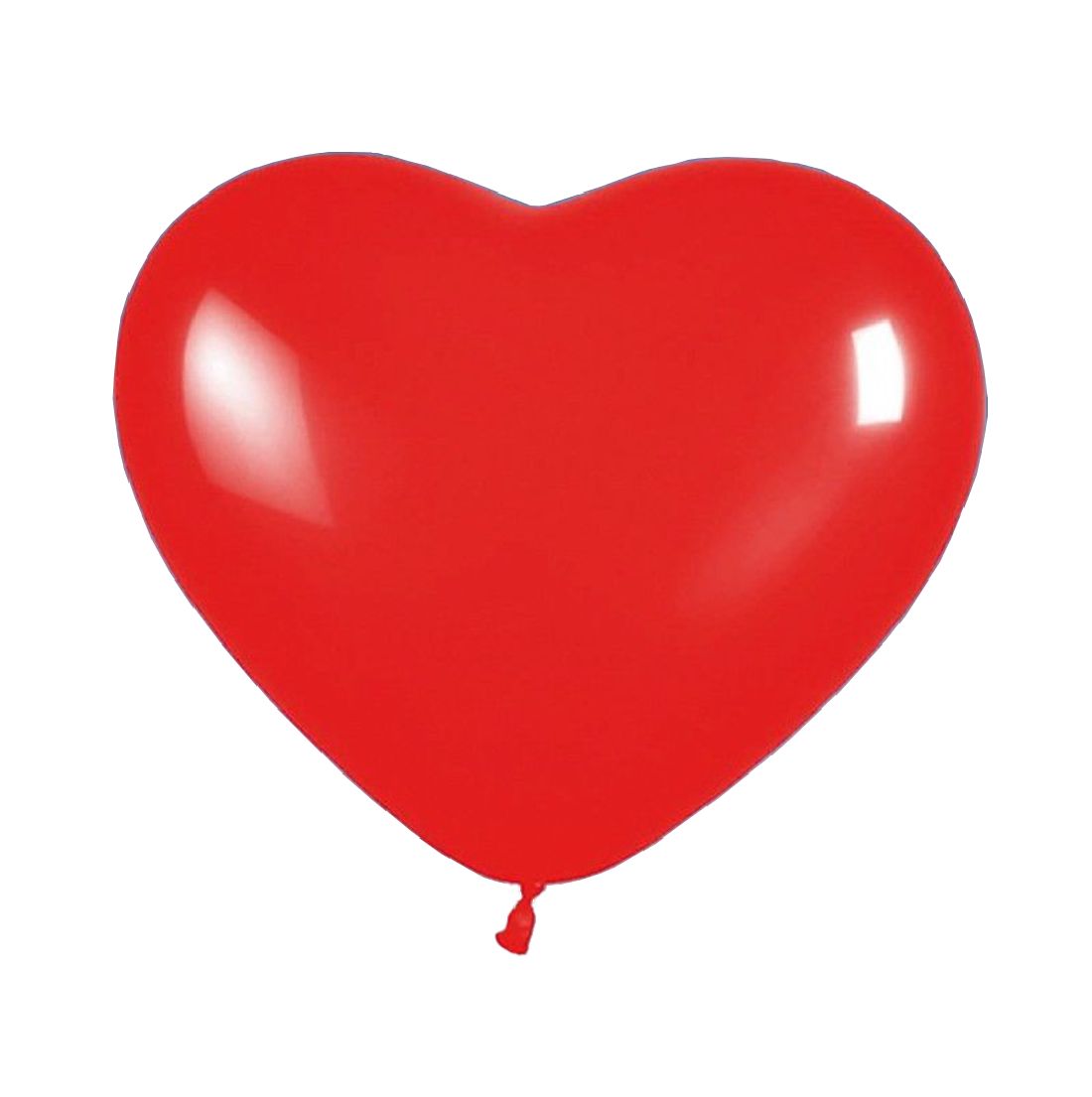 Luftballon ROT Herzform, Herzluftballon