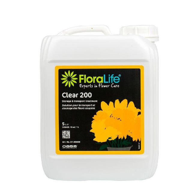 Oasis® Flower Fresh 81-00009 Frischhaltemittel 5 Liter 200 Clear Kanister