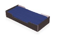 Spitzkerze konisch 06 DUNKELBLAU 250 / 25mm