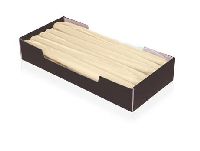 Spitzkerze konisch 73 BISQUIT / CREME 250 / 25mm