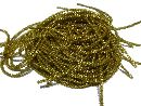 Bouillondraht Effektdraht GOLD 100 Gramm grob