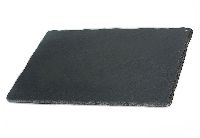 Schieferplatten ANTHRAZIT  Schieferuntersetzer 30x20x0,5cm  69240 4Gummifüße