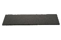Schieferplatten ANTHRAZIT  Schiefertablett 13x40cm 21947 inkl.4Gummifüße