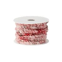 Wollstränge ROT-WEISS 263 10 mm / 10 mtr.