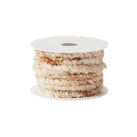 Wollstränge BEIGE Melange 753 10 mm / 10 mtr.
