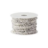 Wollstränge HELLGRAU-melange 22 10 mm / 10 mtr.