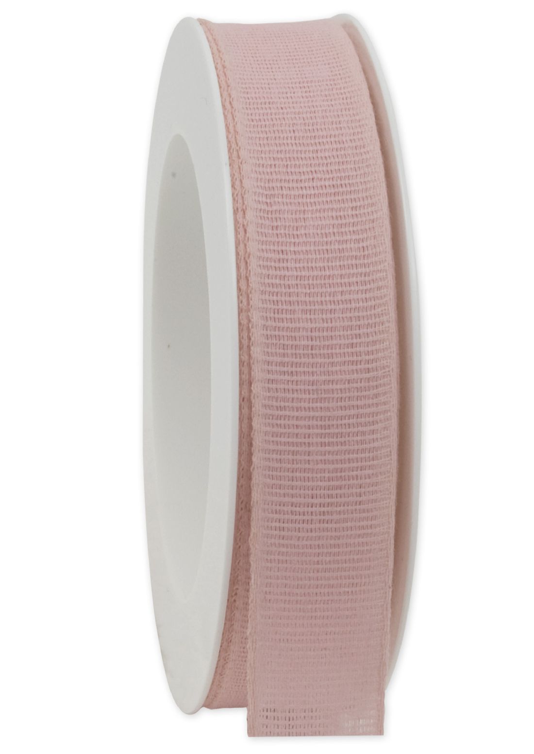 Basicband NATURE rosa 21 biologisch abbaubar B:25mm L:20m Baumwollband 267