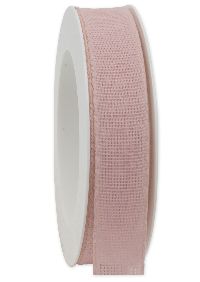 Basicband NATURE rosa 21 biologisch abbaubar B:25mm L:20m Baumwollband 267