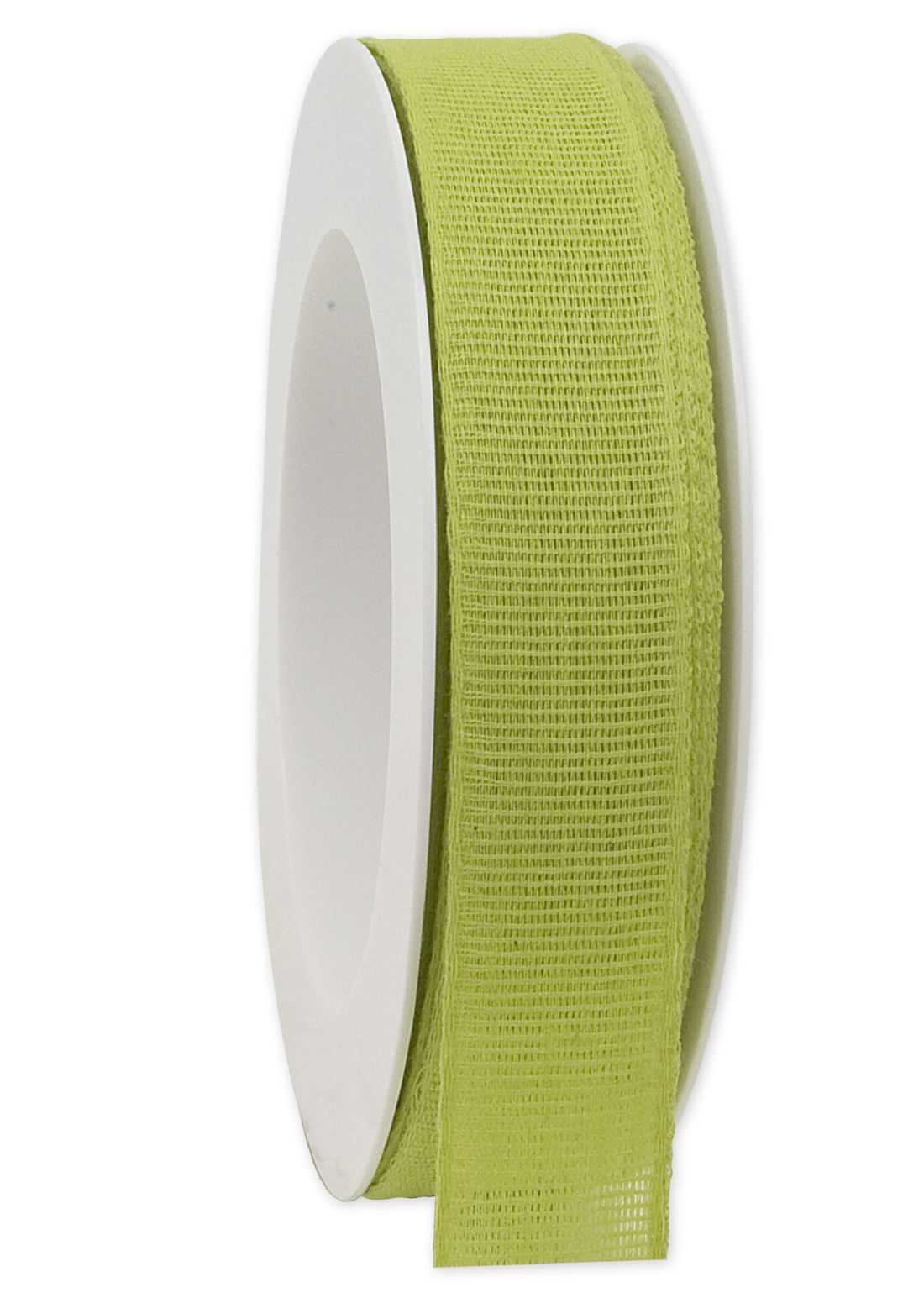 Basicband NATURE grün 53 biologisch abbaubar B:25mm L:20m Baumwollband 267